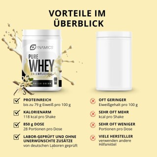 Dynamics - Pure Whey - 850g Vanilla Dream