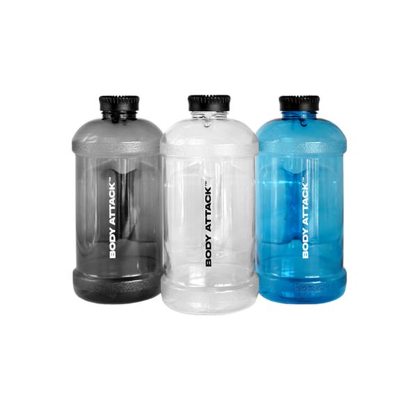 Body Attack - Trinkgallone 2,2 Liter Transparent Black