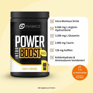 Dynamics - Power Booster Intra - 1000g Orange