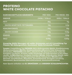 Ironmaxx - Proteino - 30g White Chocolate Pistachio
