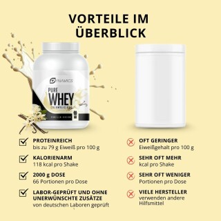 Dynamics - Pure Whey - 2000g Vanilla Dream