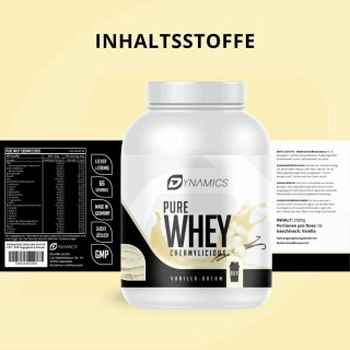 Dynamics - Pure Whey - 2000g Vanilla Dream