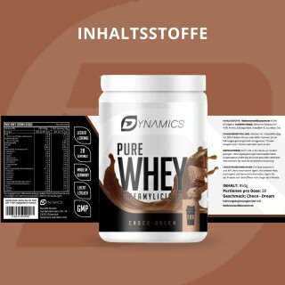 Dynamics - Pure Whey - 850g Choco Dream