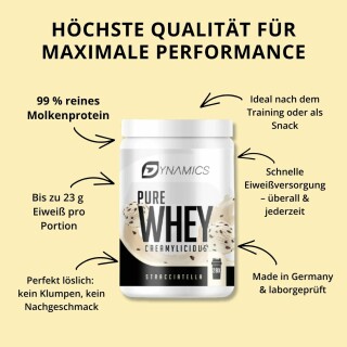 Dynamics - Pure Whey - 850g Stracciatella