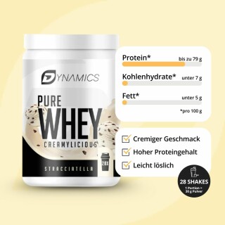 Dynamics - Pure Whey - 850g Stracciatella