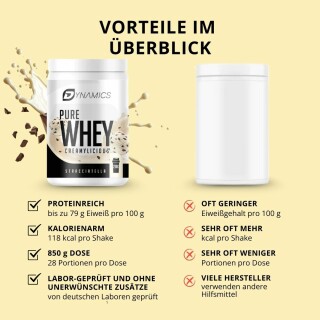 Dynamics - Pure Whey - 850g Stracciatella