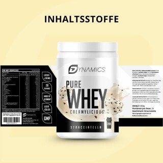Dynamics - Pure Whey - 850g Stracciatella