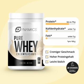 Dynamics - Pure Whey - 850g Coco Kiss