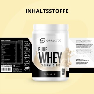 Dynamics - Pure Whey - 850g Coco Kiss