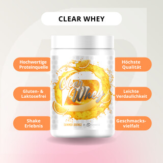 Dynamics - Clear Whey Isolate - 500g Summer Orange