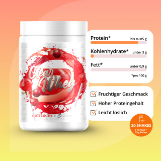 Dynamics - Clear Whey Isolate - 500g Kirschlutscher