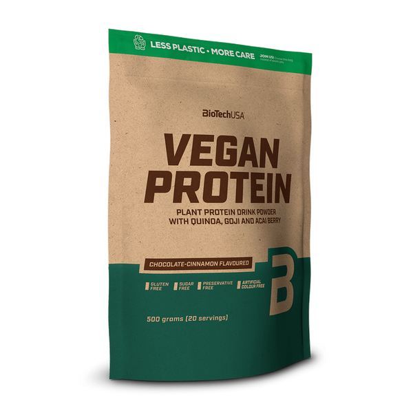 Bio Tech USA - Vegan Protein - 500g Schokolade-Zimt