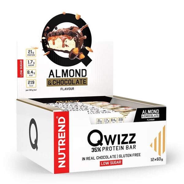 Nutrend - QWIZZ Protein Bar - 60g Cookies & Cream