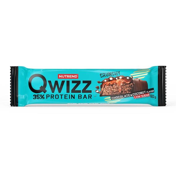 Nutrend - QWIZZ Protein Bar - 60g Cookies & Cream