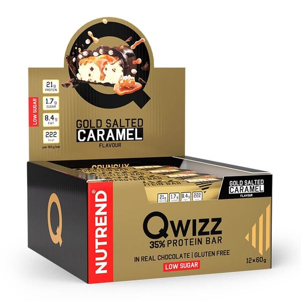 Nutrend - QWIZZ Protein Bar - 60g Cookies & Cream