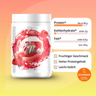 Dynamics - Clear Whey Isolate - 500g Himbeere