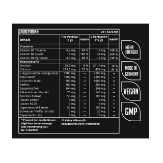 Dynamics - Zaubertrank - 288g Erdbeere-Kiwi