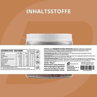 Dynamics - Geschmackspulver - 150g Chocolate-Brownie