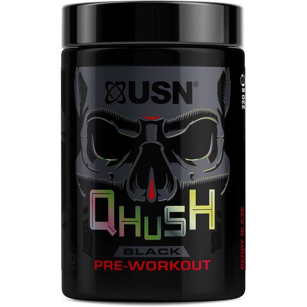 USN - QHUSH Pre-Workout - 220g Frostet Lemon