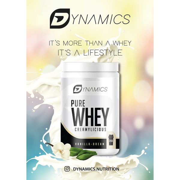 Dynamics - Pure Whey - 850g Zimt Cereal