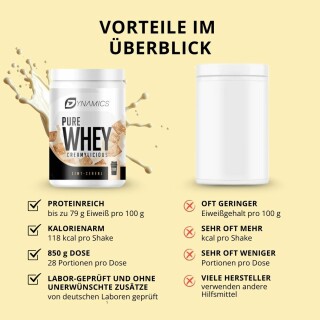Dynamics - Pure Whey - 850g Zimt Cereal