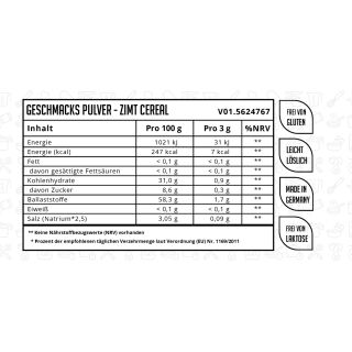 Dynamics - Geschmackspulver - 150g Zimt Cereal