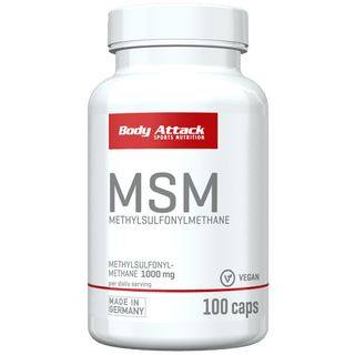 Body Attack - MSM - 100 Kapseln