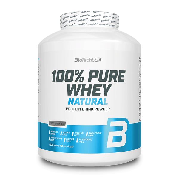 Bio Tech USA - 100% Pure Whey - 2270g Natural