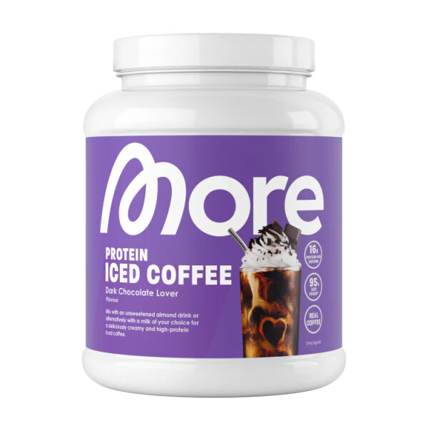 More Nutrition - Protein Iced Coffee - 500g Dark Chocolate Lover