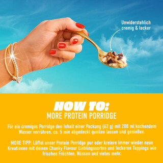 More Nutrition - Protein Porridge Original Taste - 62g