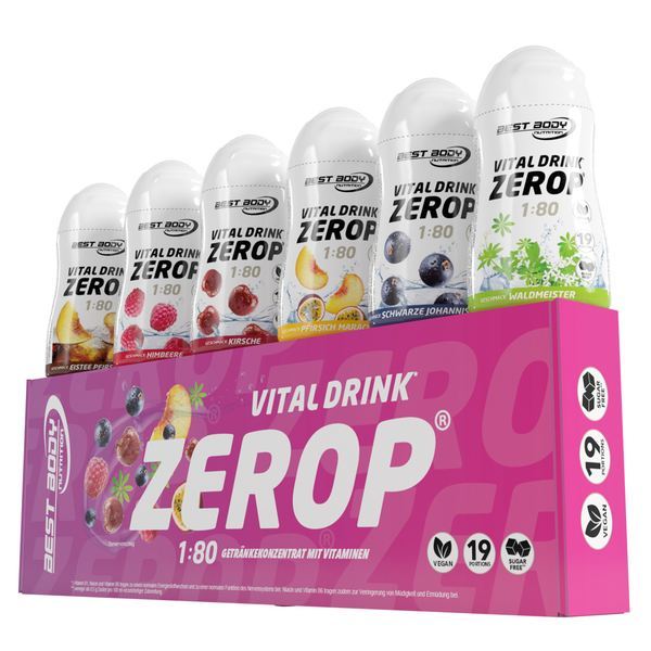 Best Body - Vital Drink Zerop - 48ml Himbeere