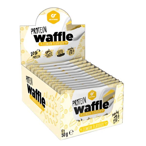 GO Fitness - Protein Waffle - 50g Lemon