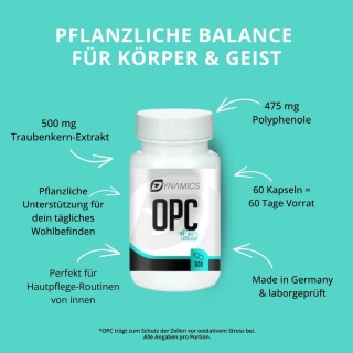Dynamics Nutrition - OPC - 60 Kapseln