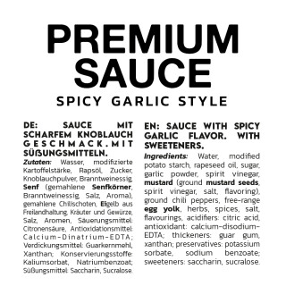 Inlead Premium Sauce - 350ml Spicy Garlic Style