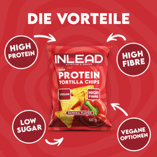 Inlead High Protein Tortilla Chips - 50 g