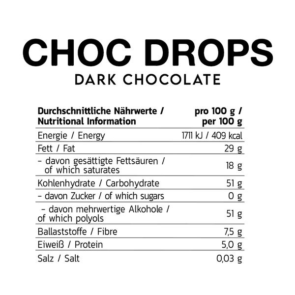 Inlead - Choc Drops - 150g