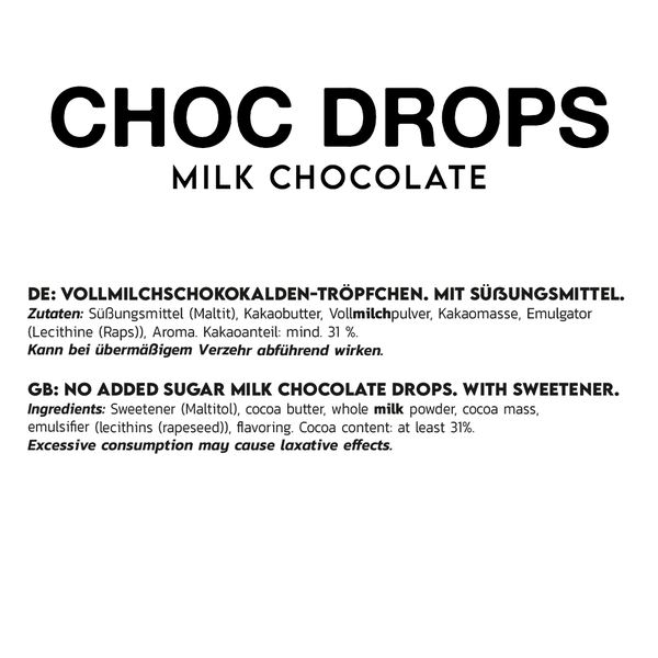 Inlead - Choc Drops - 150g Milk Chocolate