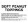Inlead - Soft Peanut Toppings - 150g