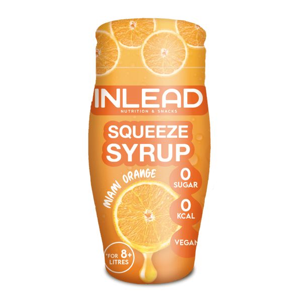 Inlead - Squeeze Syrup -  65ml Miami Orange