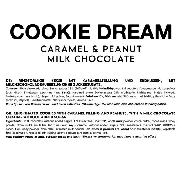 Inlead Cookie Dream Caramel & Peanut 125g