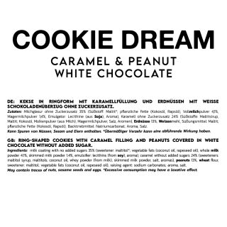 Inlead Cookie Dream Caramel & Peanut 125g