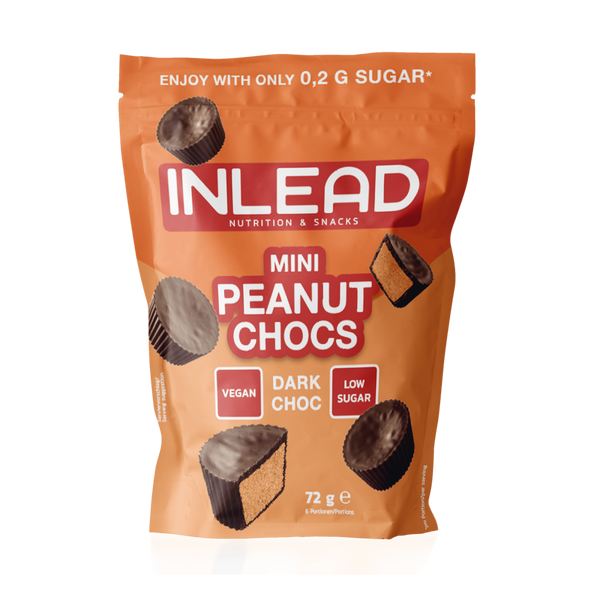 Inlead - Mini Peanut Chocs 72g Dark Choc