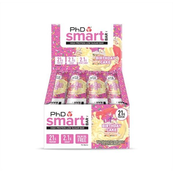 PhD - Smart Bar 64g Strawberries & Cream