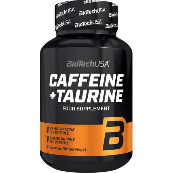 BioTech Usa - Caffeine + Taurin - 60 Kapseln