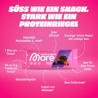 More Nutrition -. More Protein Satisbites - 50g