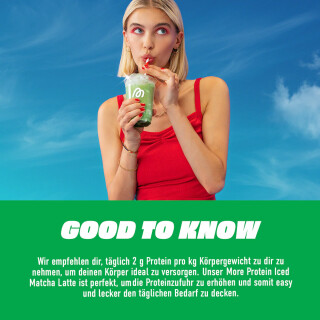 More Nutrition - Protein Iced Matcha Latte - 500g