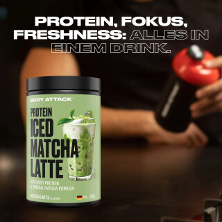 Body Attack - Protein Iced Matcha Latte- 500g