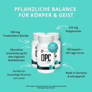 Dynamics Nutrition - OPC - Zahle 2 bekomm 3