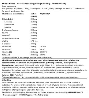 Moose Juice - Energy Shot - 60ml