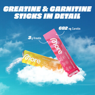 More Nutrition - Creatine + Carnitine Sticks - 30 Sticks